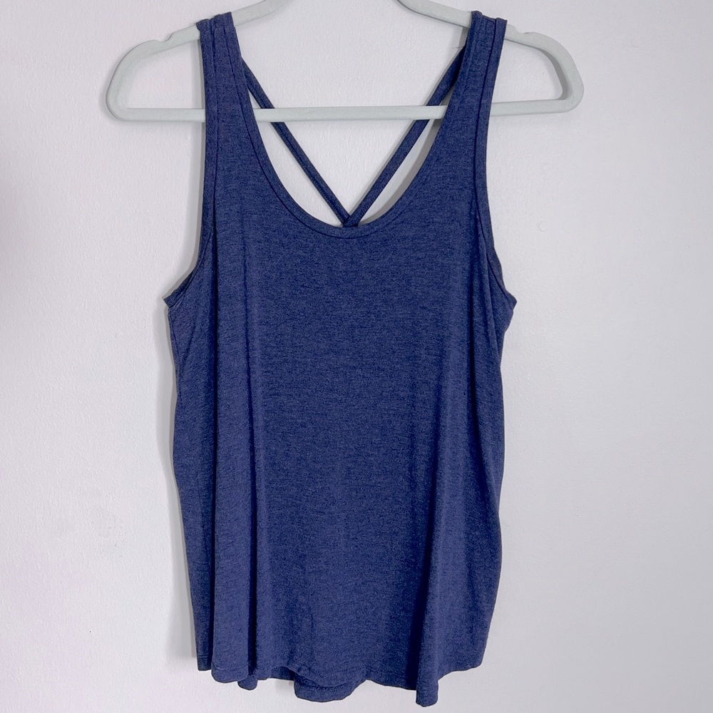 LOFT Cross Back Loose Tank - S